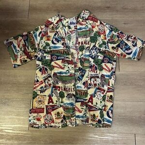 Reyn Spooner Hawaiin Anaheim Angels Shirt